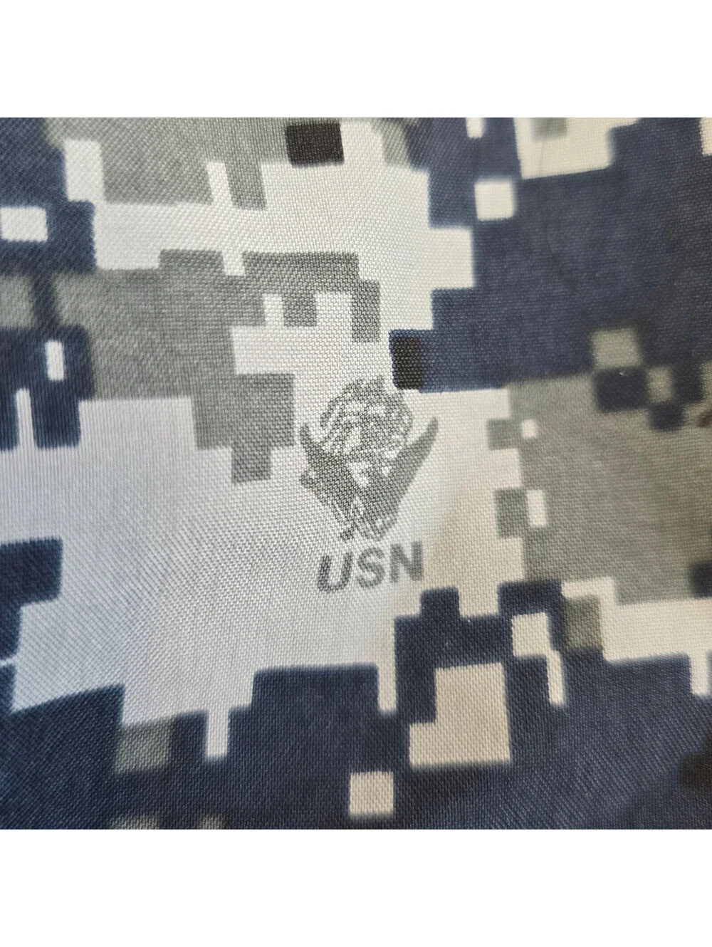 US Navy NWU Digital Blue Camo Parka Jacket | Mens M-Long | USA Military Gore-Tex